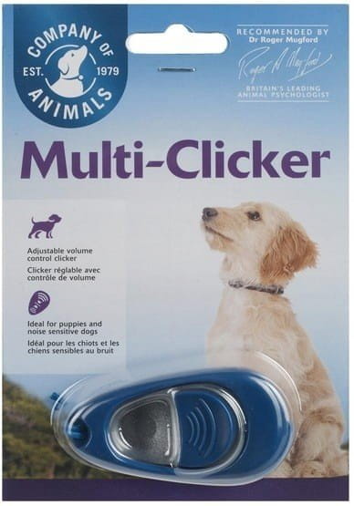 kliker, Company of Animals, Multi-Clicker niebieski (3 stopnie głośności),