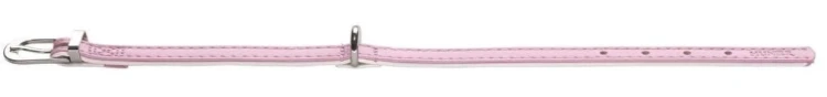 Hunter Obroża Modern Art jasny róż/biała ze sztucznej skóry 24-28 cm/ xs