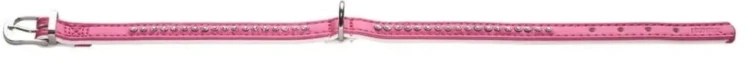 Elegancka Różowa Obroża HUNTER Modern Art Luxus, Miękka, (20-24cm)